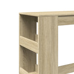 Barbord Med Stativer Sonoma Eik 90X40X103,5 Cm Konstruert Tre
