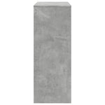 Barbord Med Stativer Betonggrå 90X40X103,5 Cm Konstruert Tre
