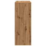 Barbord Med Stativer Artisan Eik 90X40X103,5 Cm Konstruert Tre