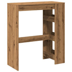 Barbord Med Stativer Artisan Eik 90X40X103,5 Cm Konstruert Tre