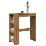 Barbord Med Stativer Artisan Eik 90X40X103,5 Cm Konstruert Tre