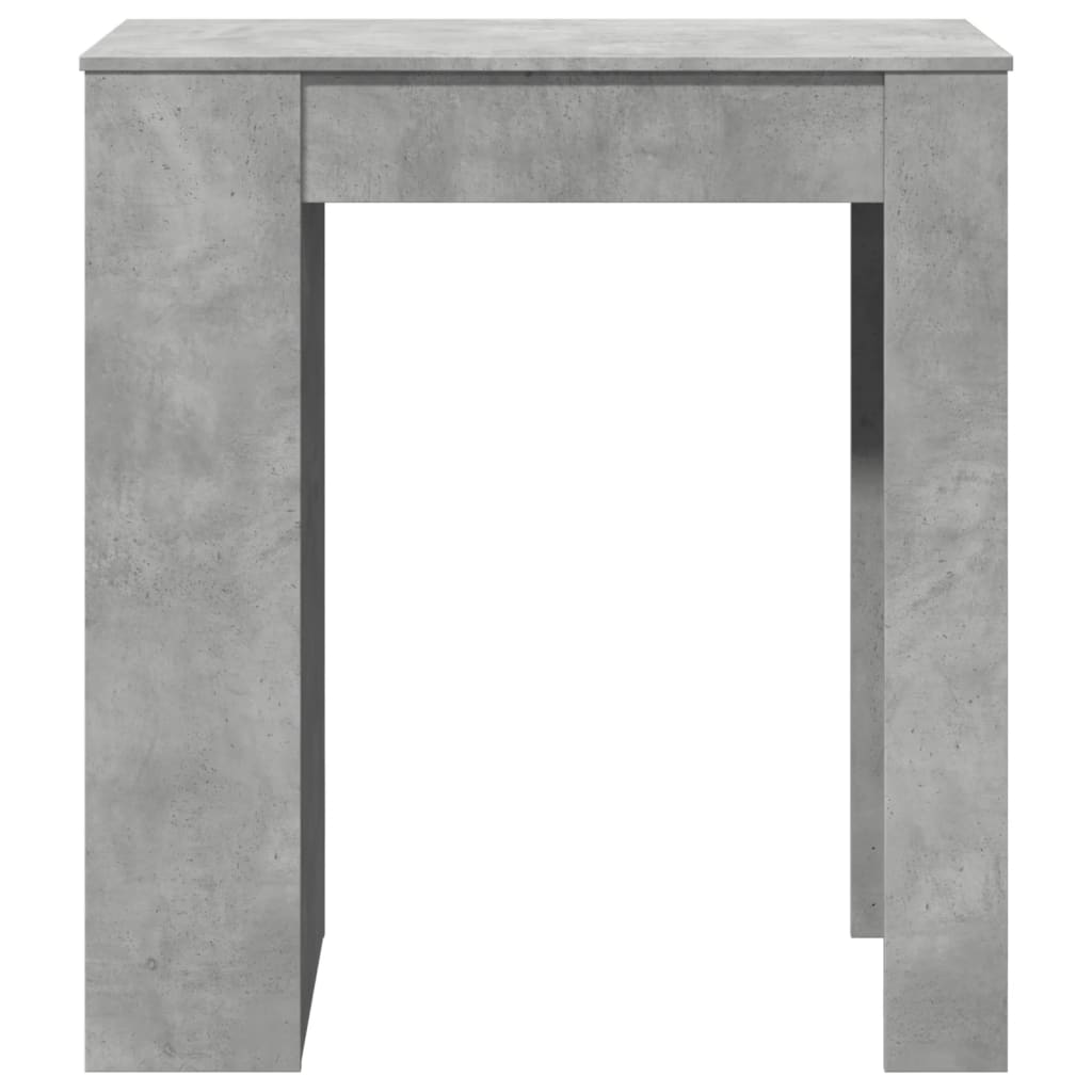 Barbord Med Stativer Betonggrå 95X47X103,5 Cm Konstruert Tre