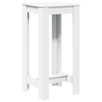 Barbord Hvit 51X50X103,5 Cm Konstruert Tre