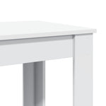 Barbord Hvit 51X50X103,5 Cm Konstruert Tre
