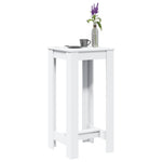 Barbord Hvit 51X50X103,5 Cm Konstruert Tre