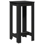 Barbord Svart 51X50X103,5 Cm Konstruert Tre
