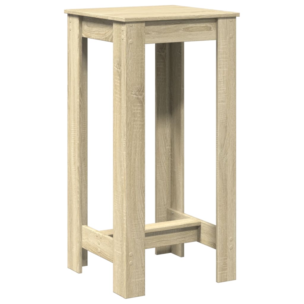 Barbord Sonoma Eik 51X50X103,5 Cm Konstruert Tre
