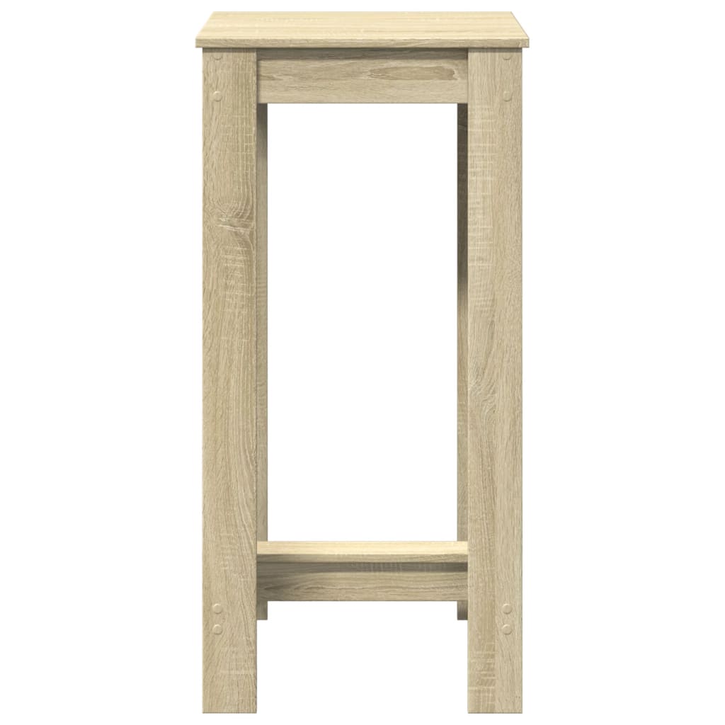 Barbord Sonoma Eik 51X50X103,5 Cm Konstruert Tre