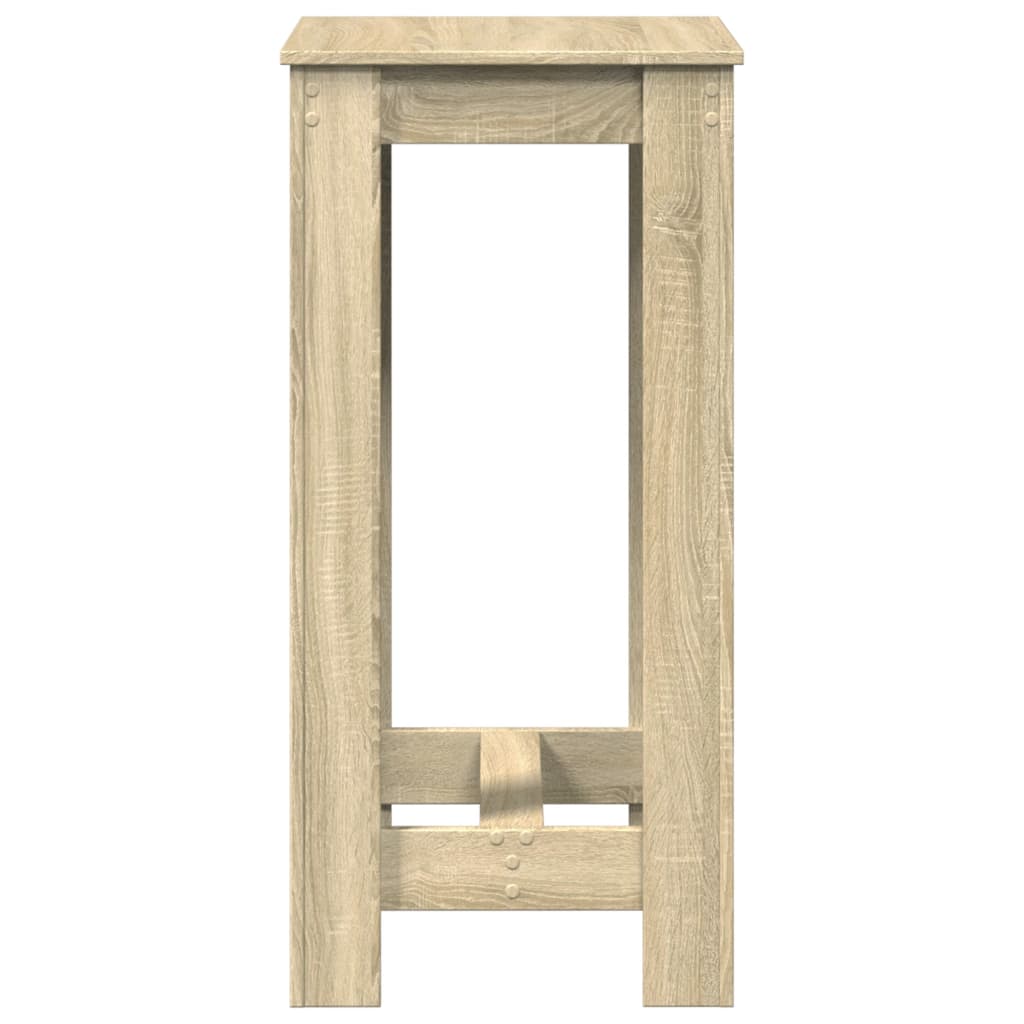 Barbord Sonoma Eik 51X50X103,5 Cm Konstruert Tre