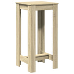 Barbord Sonoma Eik 51X50X103,5 Cm Konstruert Tre