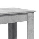 Barbord Betonggrå 51X50X103,5 Cm Konstruert Tre