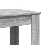 Barbord Grå Sonoma Eik 51X50X103,5 Cm Konstruert Tre