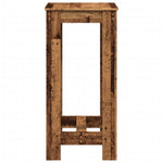 Barbord Gammelt Tre 51X50X103,5 Cm Konstruert Tre