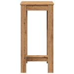 Barbord Artisan Eik 51X50X103,5 Cm Konstruert Tre