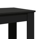 Barbord Svart 102X50X103,5 Cm Konstruert Tre