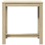 Barbord Sonoma Eik 102X50X103,5 Cm Konstruert Tre