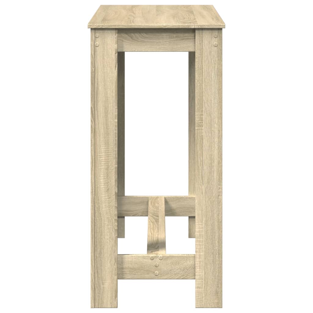 Barbord Sonoma Eik 102X50X103,5 Cm Konstruert Tre