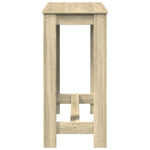 Barbord Sonoma Eik 102X50X103,5 Cm Konstruert Tre