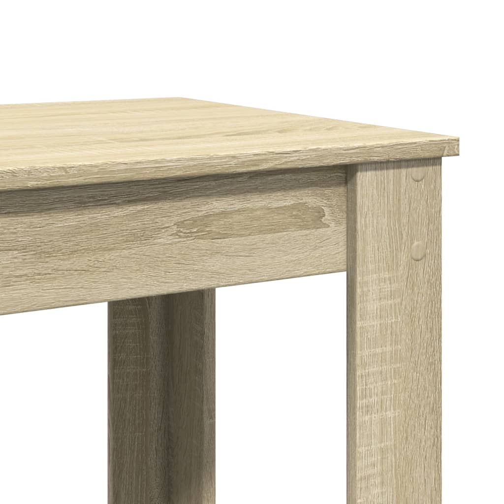Barbord Sonoma Eik 102X50X103,5 Cm Konstruert Tre