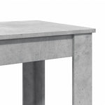 Barbord Betonggrå 102X50X103,5 Cm Konstruert Tre