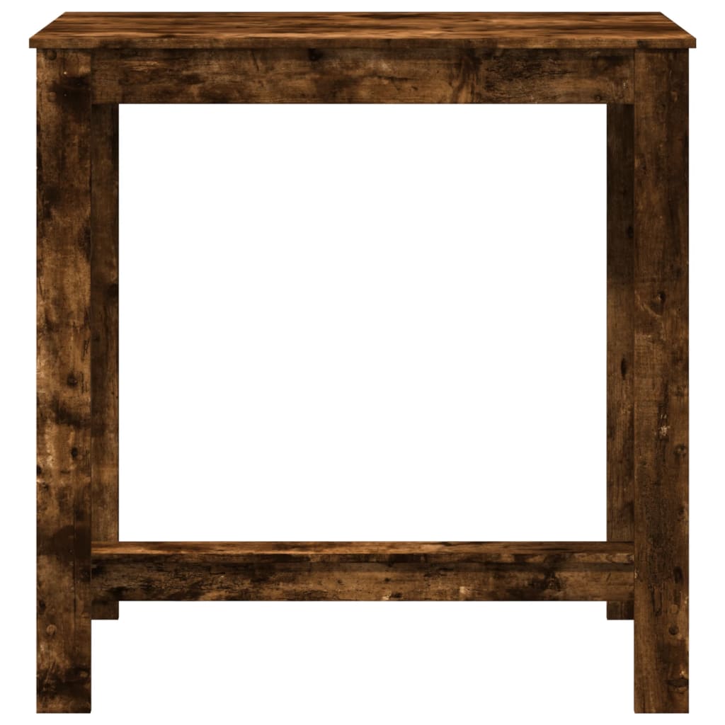 Barbord Røkt Eik 102X50X103,5 Cm Konstruert Tre