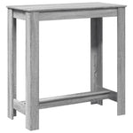 Barbord Grå Sonoma Eik 102X50X103,5 Cm Konstruert Tre