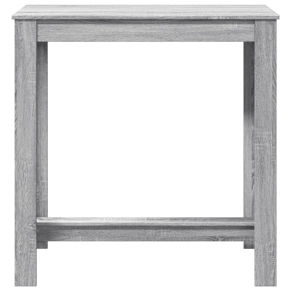 Barbord Grå Sonoma Eik 102X50X103,5 Cm Konstruert Tre