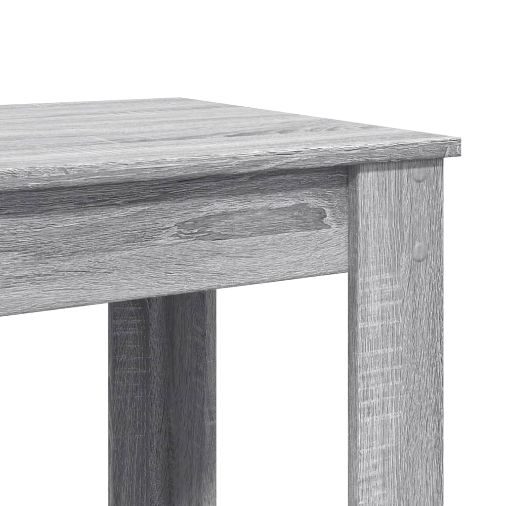 Barbord Grå Sonoma Eik 102X50X103,5 Cm Konstruert Tre