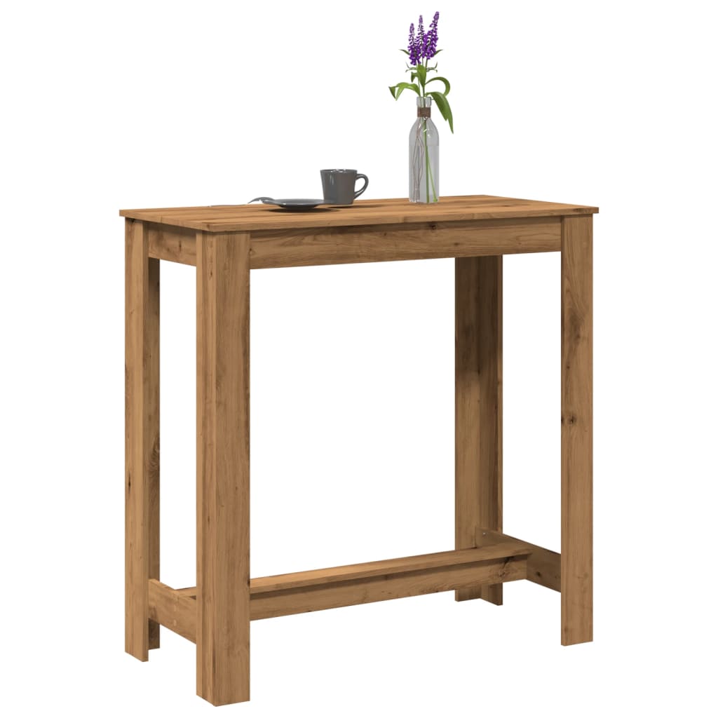 Barbord Artisan Eik 102X50X103,5 Cm Konstruert Tre