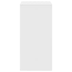 Barbord Hvit 51X50X103,5 Cm Konstruert Tre