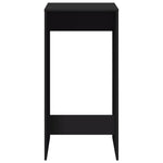 Barbord Svart 51X50X103,5 Cm Konstruert Tre