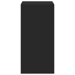 Barbord Svart 51X50X103,5 Cm Konstruert Tre