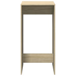 Barbord Sonoma Eik 51X50X103,5 Cm Konstruert Tre