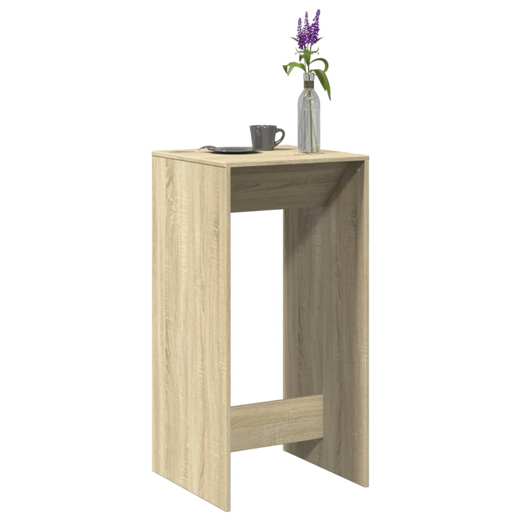 Barbord Sonoma Eik 51X50X103,5 Cm Konstruert Tre