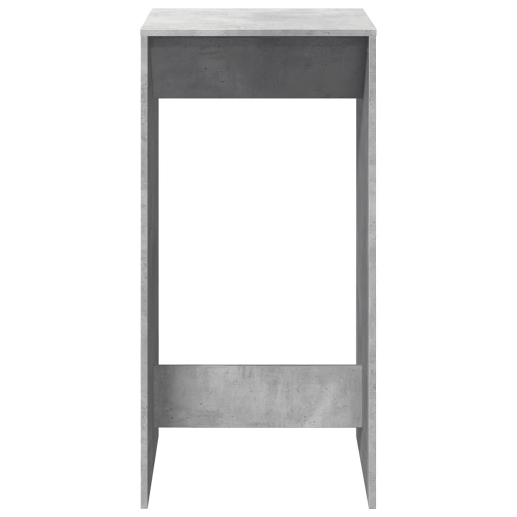 Barbord Betonggrå 51X50X103,5 Cm Konstruert Tre