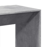 Barbord Betonggrå 51X50X103,5 Cm Konstruert Tre