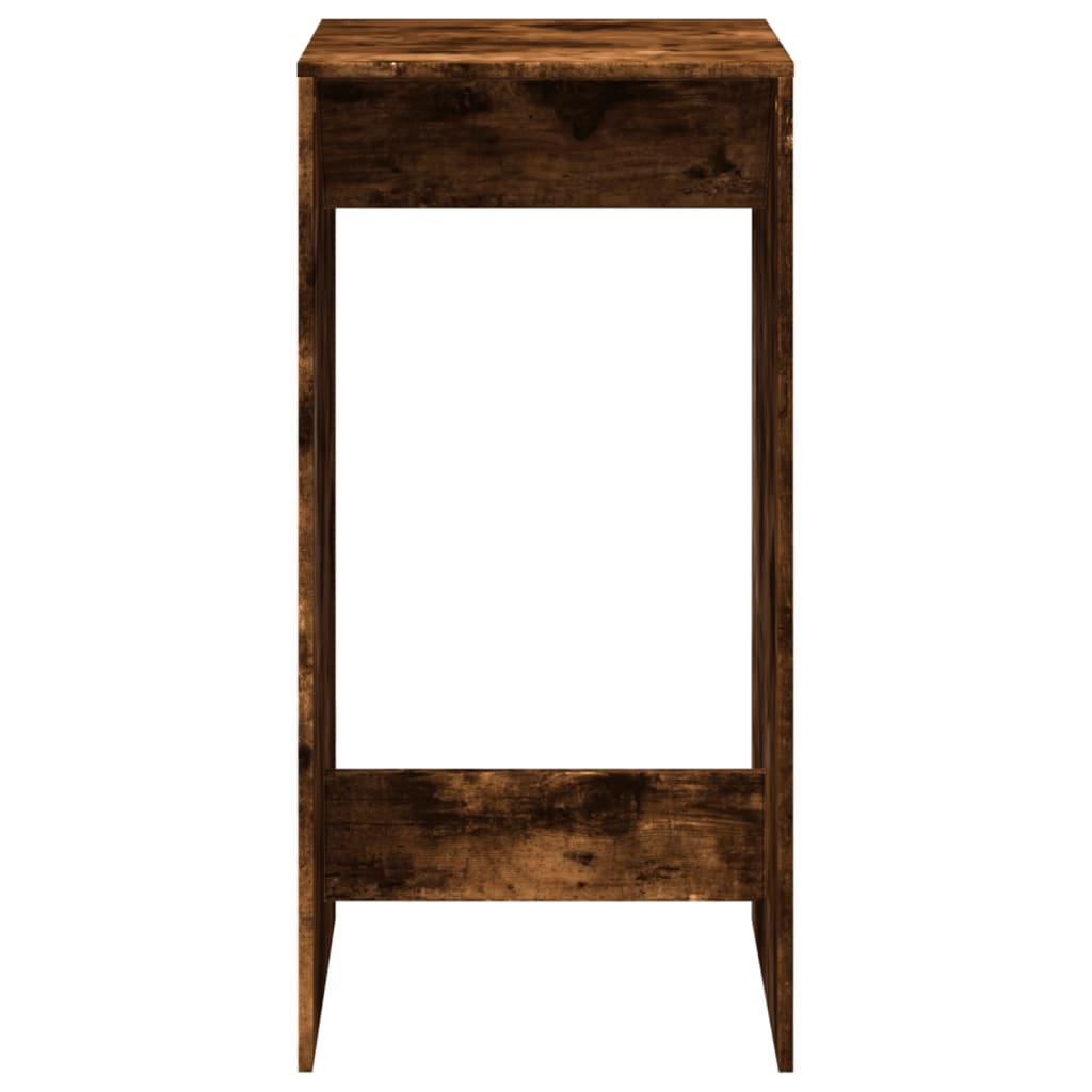 Barbord Røkt Eik 51X50X103,5 Cm Konstruert Tre