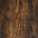 Barbord Røkt Eik 51X50X103,5 Cm Konstruert Tre