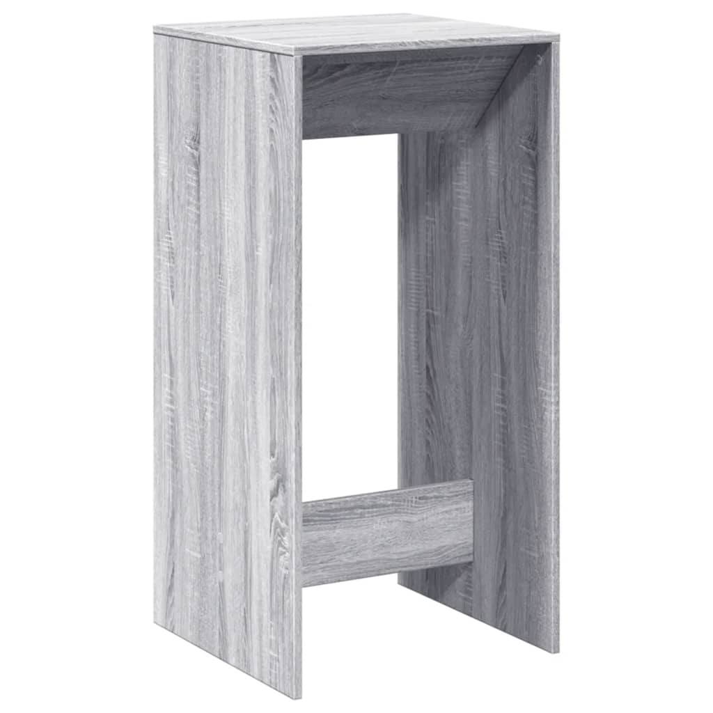 Barbord Grå Sonoma Eik 51X50X103,5 Cm Konstruert Tre