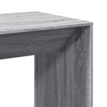 Barbord Grå Sonoma Eik 51X50X103,5 Cm Konstruert Tre