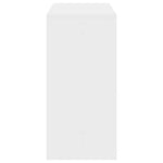 Barbord Hvit 102X50X103,5 Cm Konstruert Tre