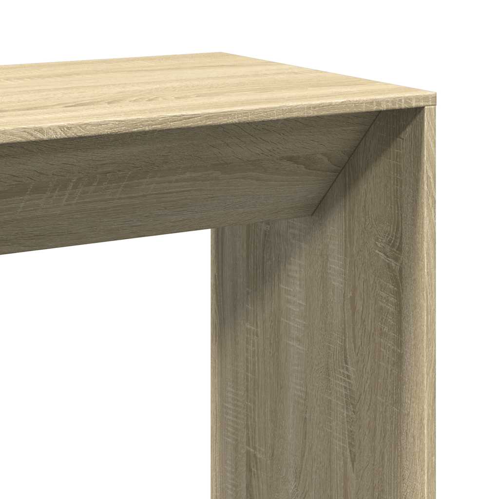 Barbord Sonoma Eik 102X50X103,5 Cm Konstruert Tre