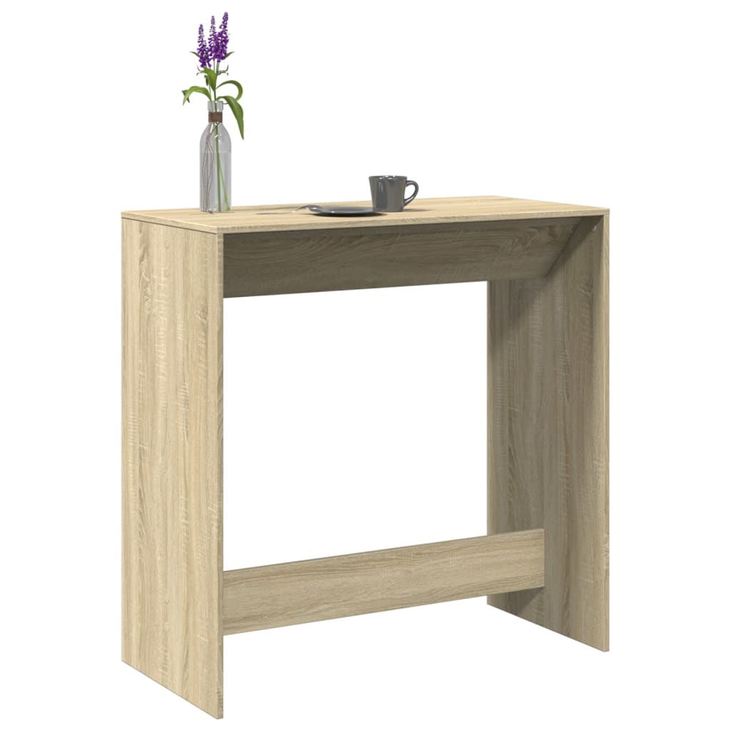 Barbord Sonoma Eik 102X50X103,5 Cm Konstruert Tre