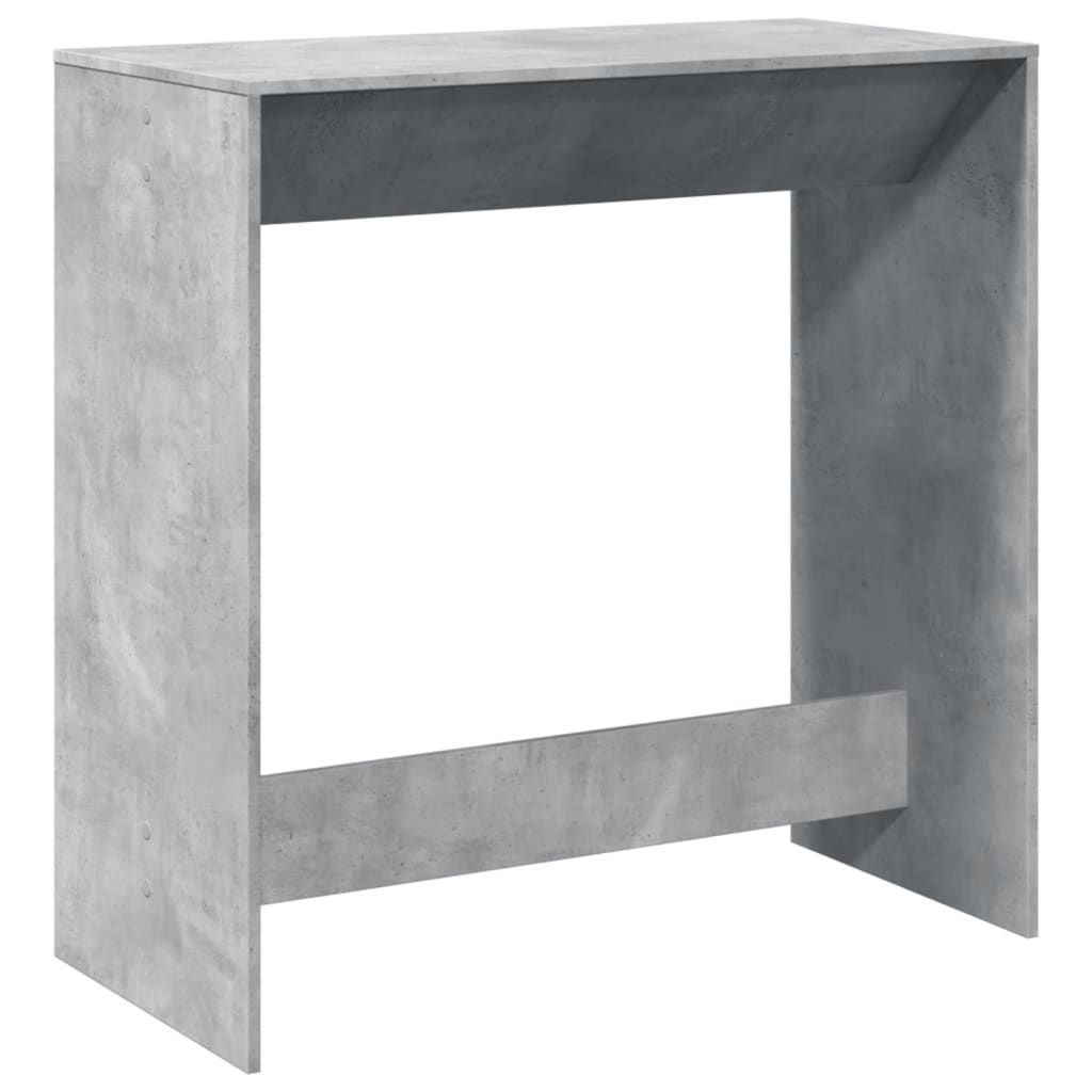 Barbord Betonggrå 102X50X103,5 Cm Konstruert Tre