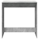 Barbord Betonggrå 102X50X103,5 Cm Konstruert Tre