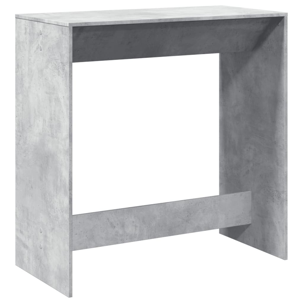 Barbord Betonggrå 102X50X103,5 Cm Konstruert Tre