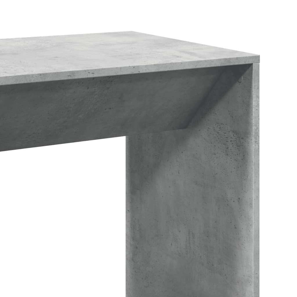 Barbord Betonggrå 102X50X103,5 Cm Konstruert Tre