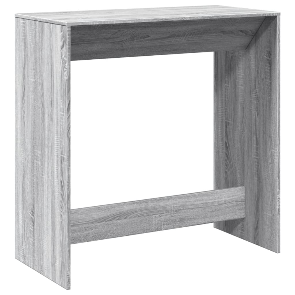 Barbord Grå Sonoma Eik 102X50X103,5 Cm Konstruert Tre