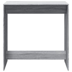 Barbord Grå Sonoma Eik 102X50X103,5 Cm Konstruert Tre