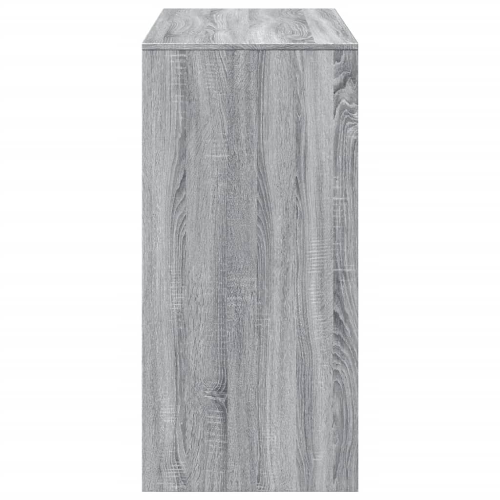 Barbord Grå Sonoma Eik 102X50X103,5 Cm Konstruert Tre